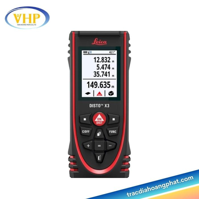 MÁY ĐO KHOẢNG CÁCH LASER LEICA DISTO X3: CHÍNH XÁC & ĐA NĂNG