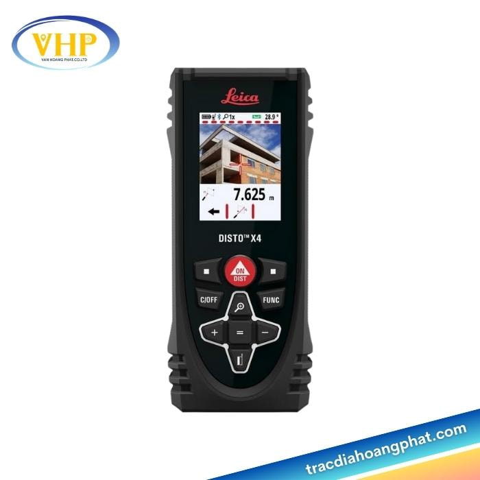 MÁY ĐO KHOẢNG CÁCH LASER LEICA DISTO X4: CHÍNH XÁC- BỀN BỈ- ĐÁNG TIN CẬY