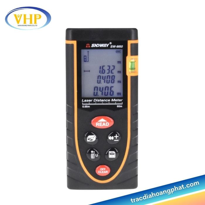 MÁY ĐO KHOẢNG CÁCH LASER SNDWAY M60: ĐÁNG TIN CẬY VÀ DỄ SỬ DỤNG