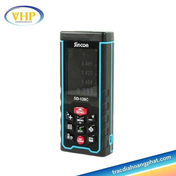 MÁY ĐO KHOẢNG CÁCH LASER SINCON SD120C: PHẠM VI ĐO RỘNG
