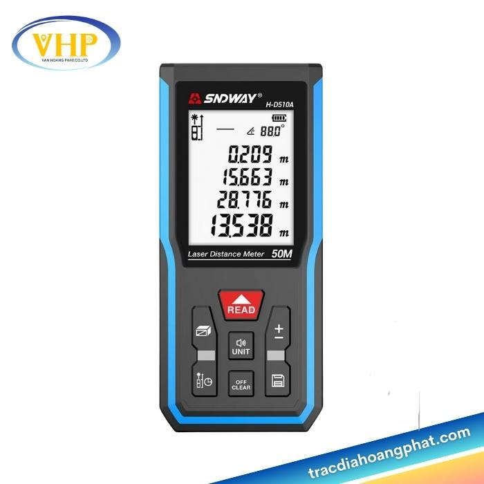 Máy Đo Khoảng Cách Laser SNDWAY M50: Nhỏ Gọn, Bền Bỉ Và Độ Chính Xác Cao