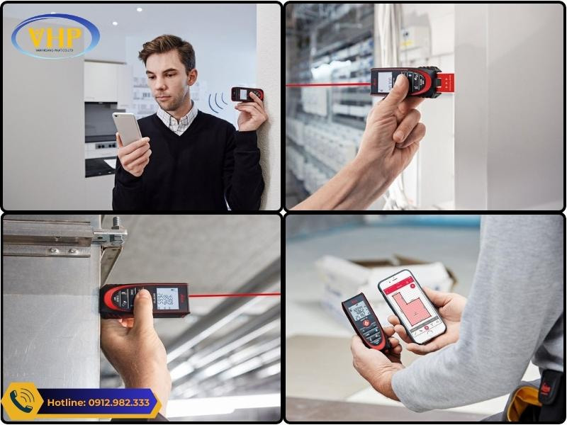 Sử dụng máy đo Laser Leica DISTO D2 ngoài thực tế