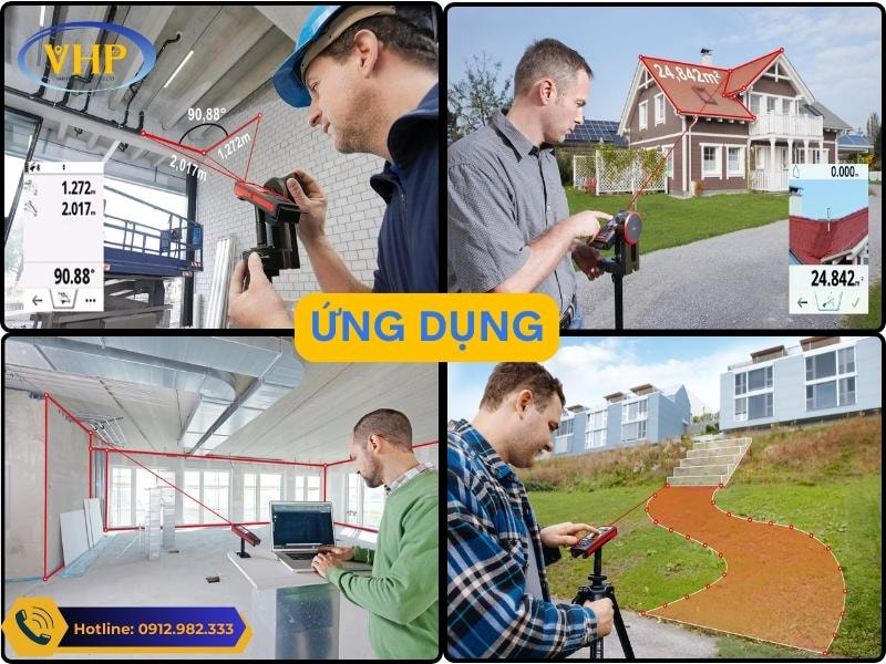 Sử dụng máy đo Laser Leica DISTO X3 ngoài thực tế