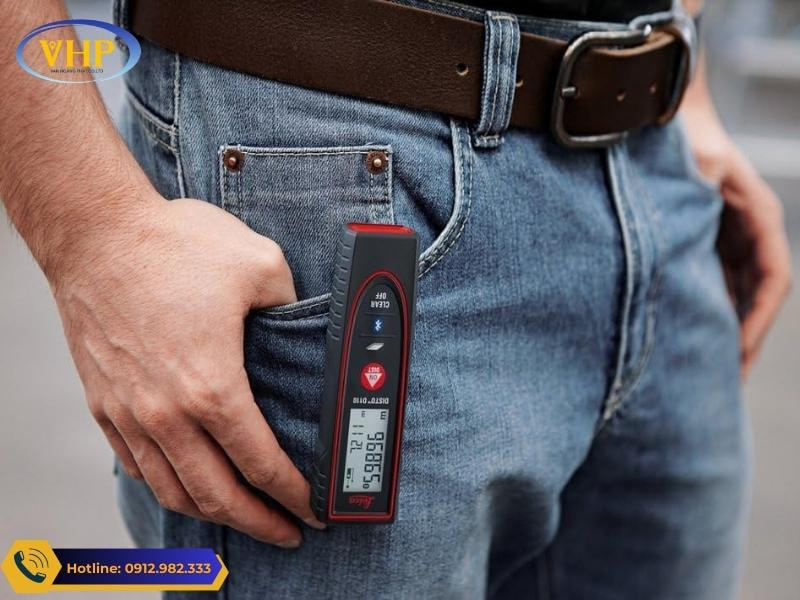 Thước đo Laser Leica DISTO D110 tại trắc địa Hoàng Phát.