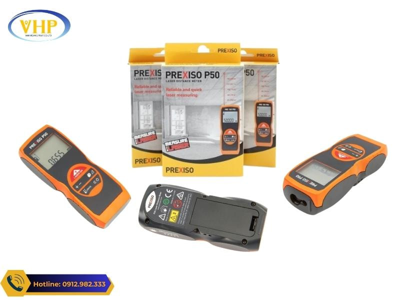 Thước đo laser Prexiso P50 tại trắc địa Hoàng Phát
