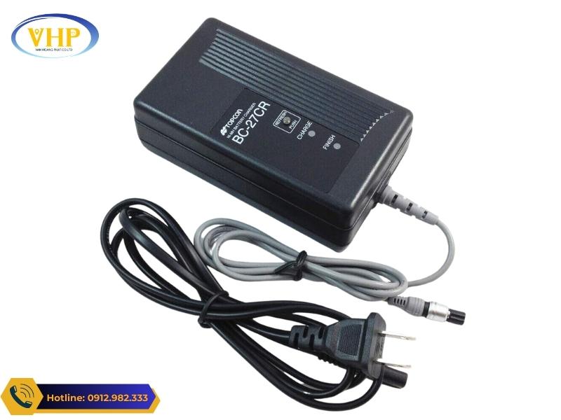 Cách sử dụng sạc pin Topcon BC-27CR