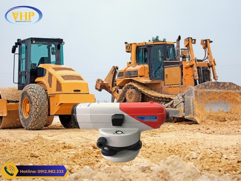 Ứng dụng của máy thủy bình SOkkia C32