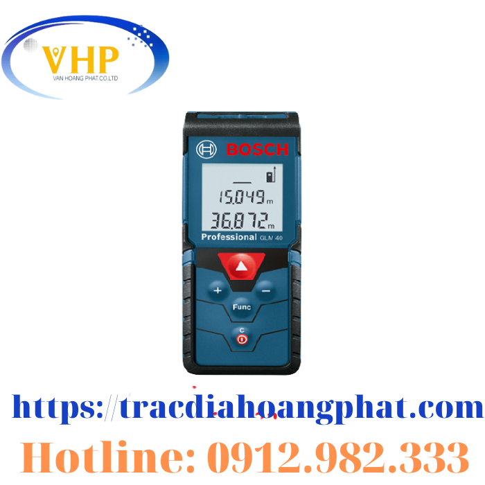 MÁY ĐO KHOẢNG CÁCH LASER BOSCH GLM40