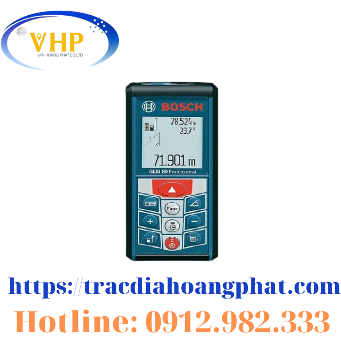 MÁY ĐO KHOẢNG CÁCH LASER BOSCH GLM80