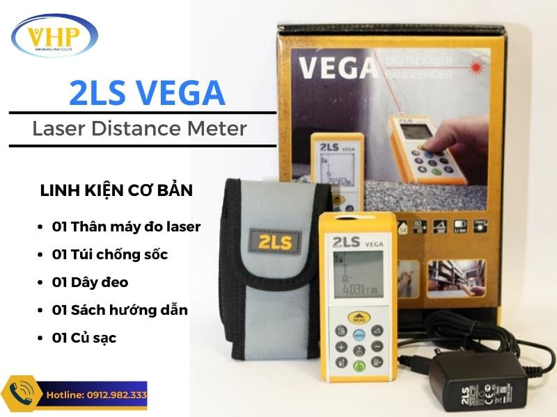 Phụ kiện đầy đủ của bộ máy đo laser Topcon DM180