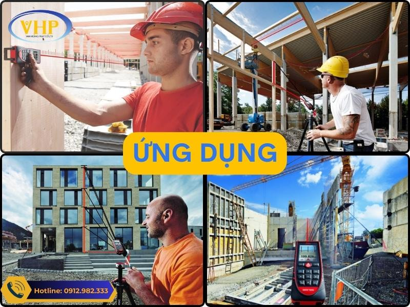Sử dụng máy đo laser Leica DISTO D510 ngoài thực tế