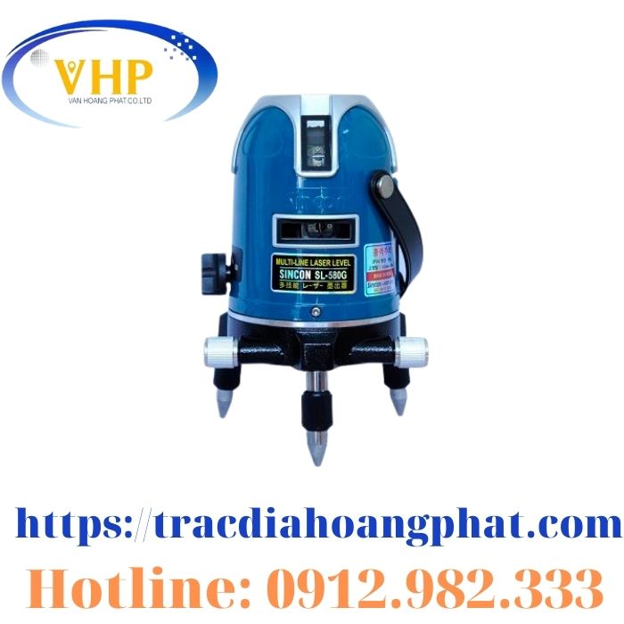 MÁY CÂN BẰNG LASER 5 TIA XANH SINCON SL580G