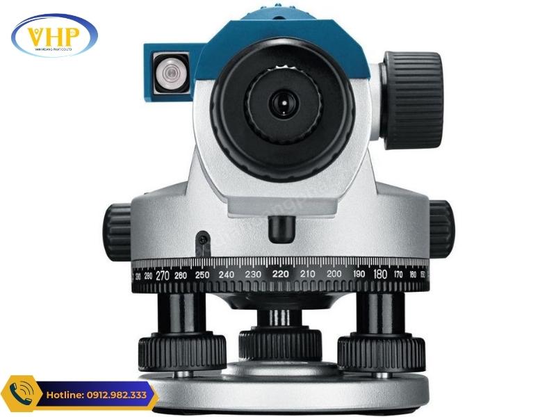 Máy thủy bình Bosch GOL 32 D với hãm rung con lắc