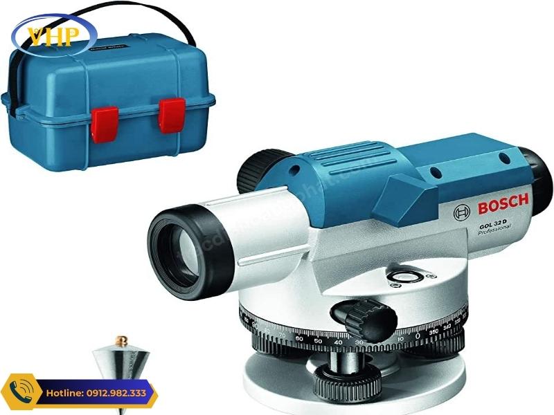 Máy thủy bình tự động Bosch GOL 32 D thiết kế nhỏ gọn