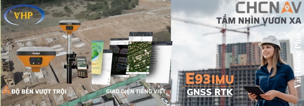 ứNG DỤNG CỦA MÁY GPS RTK CHC I73