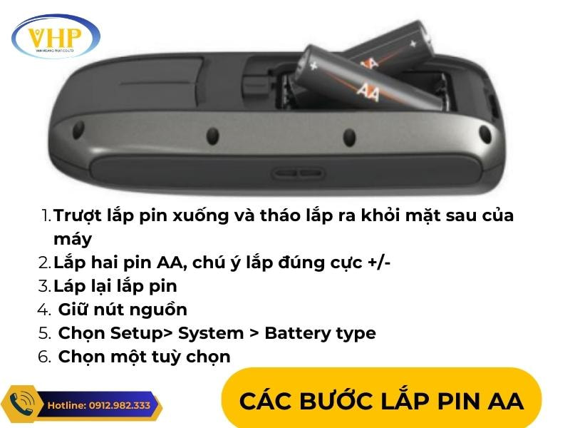 Hướng dẫn thay Pin cho Máy định vị GPS Garmin 73