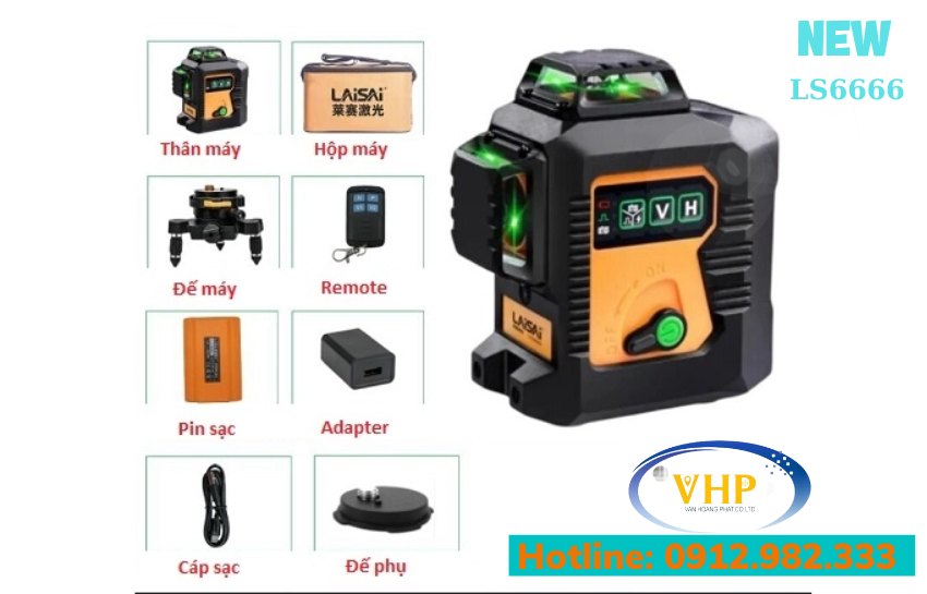 máy laser tia xanh laisai LS666