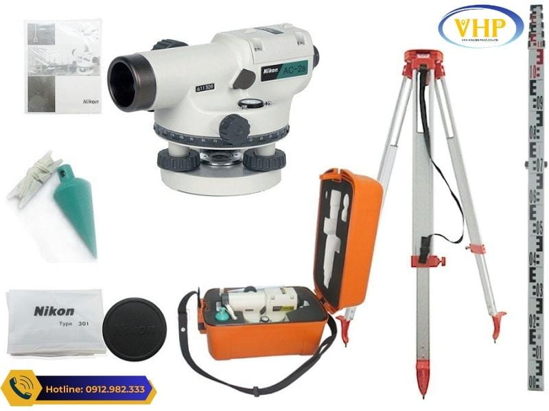 Bộ máy thủy bình NIKON (Hàng Chính Hãng)