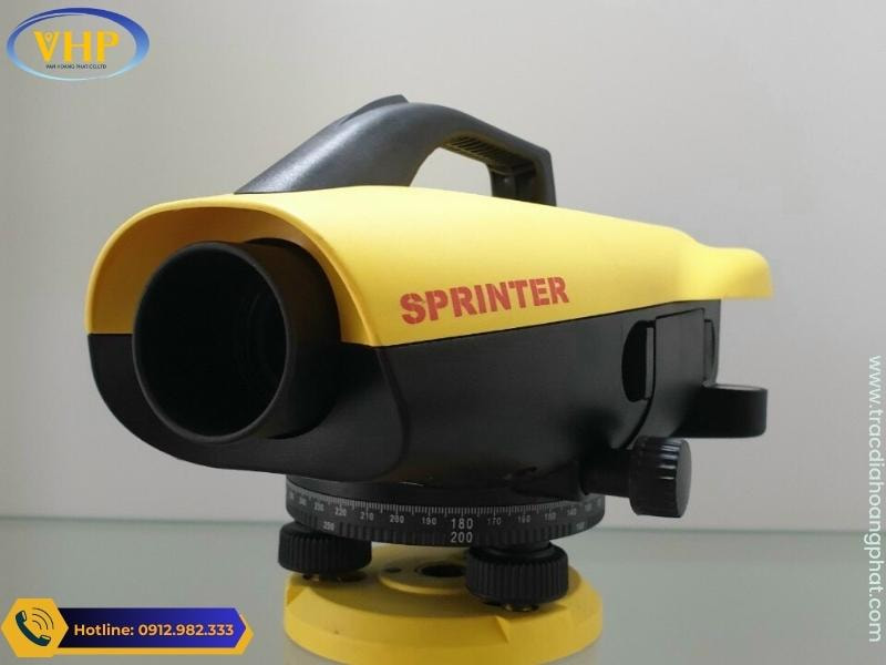 Máy thủy bình Leica Sprinter 50M được thiết kế ấn tượng