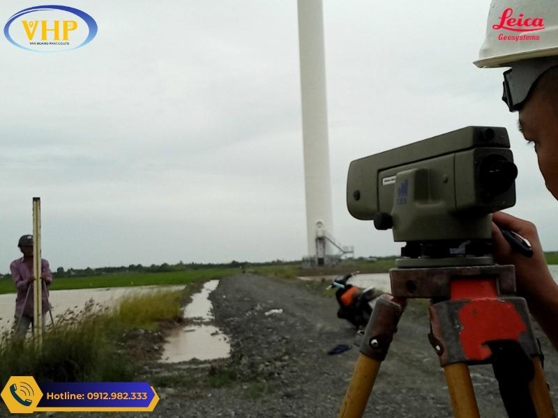 Máy thủy bình tự động LEICA NA thước đo chính xác trong lĩnh vực nông nghiệp