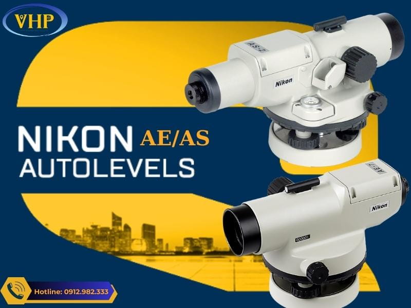 Máy thủy bình Nikon có độ truyền dẫn mốc chính xác cao