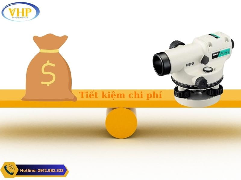 mua máy thủy bình NIKON mang đến giá trị kinh tế cao