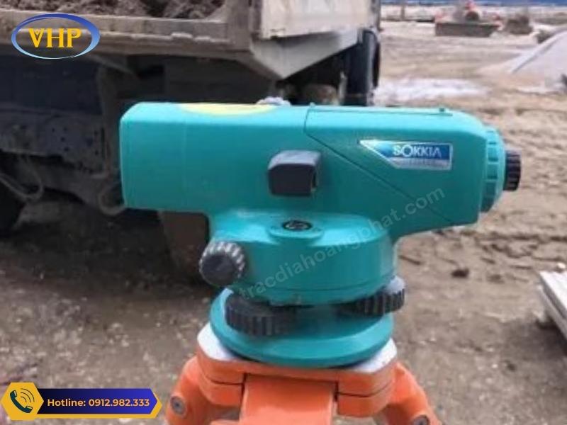 Máy thủy bình Sokkia C330 được sử dụng cho nhiều hạng mục thi công