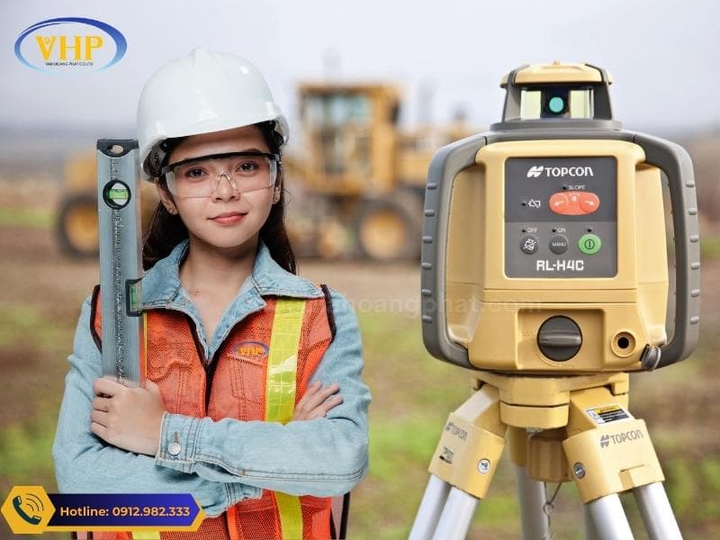 Máy thủy bình Laser xoay quét 306