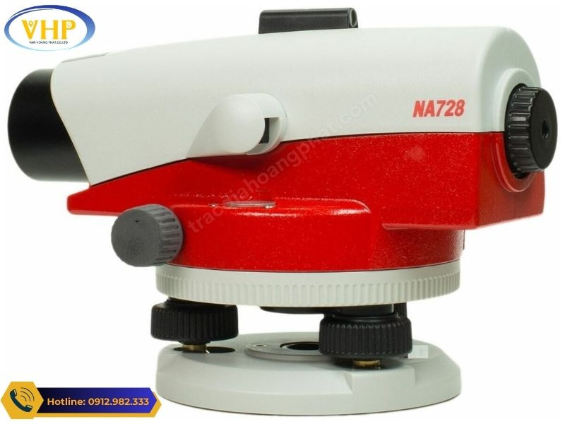 Máy thủy bình tự động Leica NA-728 thiết kế kiểu dáng hiện đại