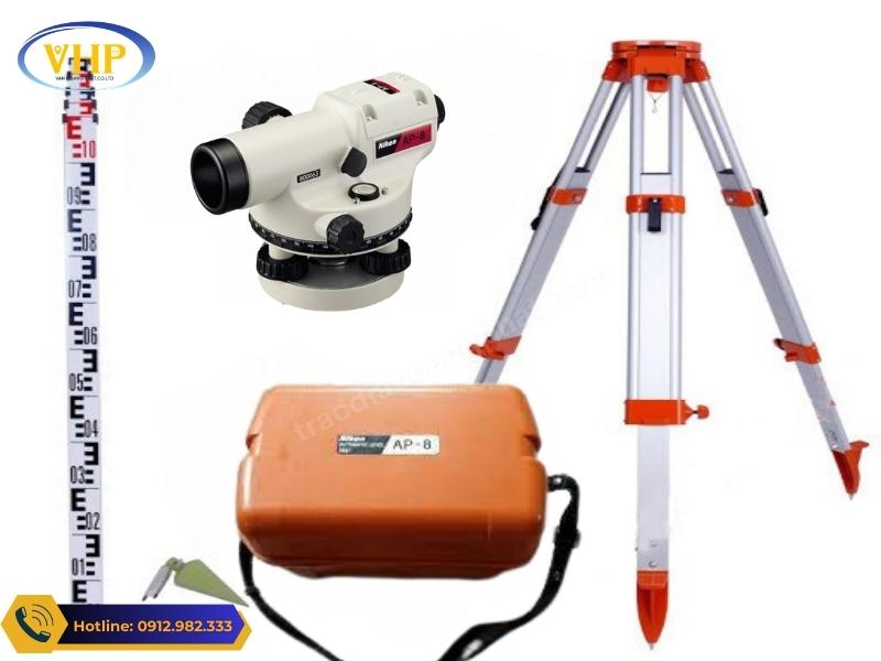 Bộ máy thủy bình Nikon AP-8