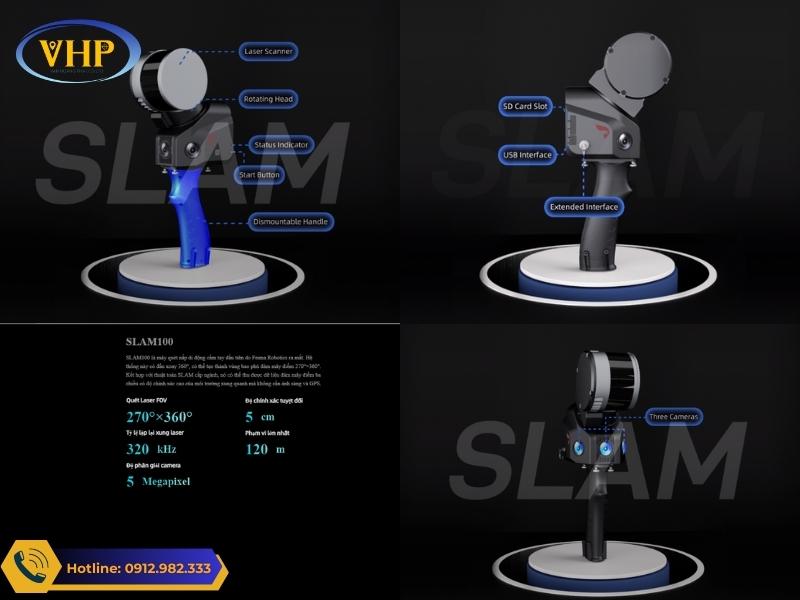 Thuộc Tính Cấu Tạo MÁY SCAN 3D SLAM100