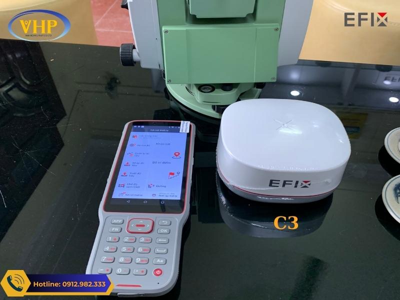 Máy GPS RTK EFIX C3 Và Sổ Tay