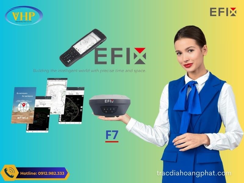 Máy GPS RTK EFIX F7 IMU
