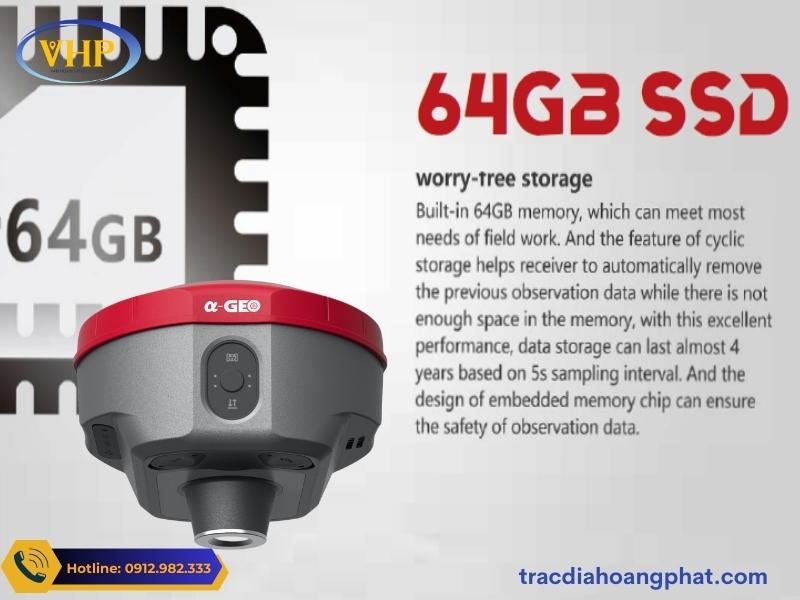 Bộ Nhớ SSD 64Gb Của Máy GPS RTK ALPHA GEO MATRIX II