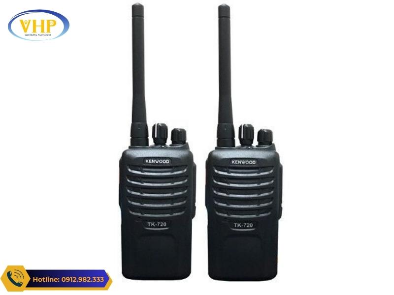 Đặc điểm cấu tạo máy bộ đàm Kenwood TK-720
