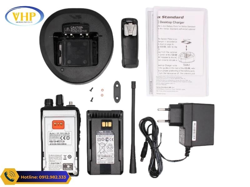 Máy bộ đàm Vertex Standard VX-261 ứng dụng trong thực tế