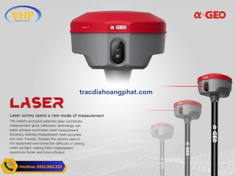Máy GPS RTK ALPHA GEO MATRIX II Đo Laser Mọi Góc Độ