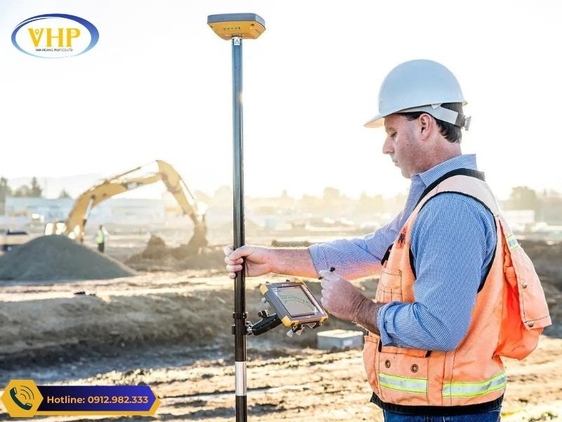 Máy GPS RTK Đo Trong Thi Công Hạ tầng