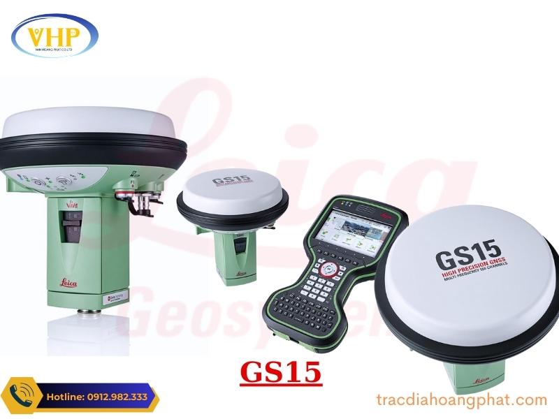 Máy GPS RTK Leica GS15 Chất Lượng Vượt Trội