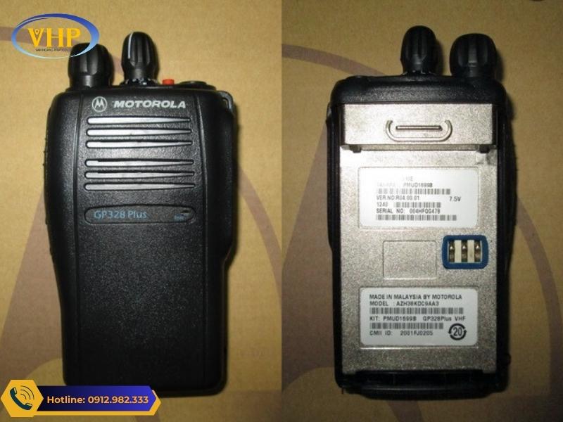 Thiết kế cấu tạo máy bộ đàm Motorola GP - 328Plus