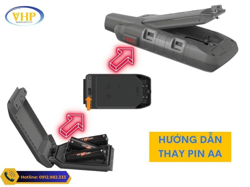Sử dụng pin AA cho máy định vị Garmin Montana 700