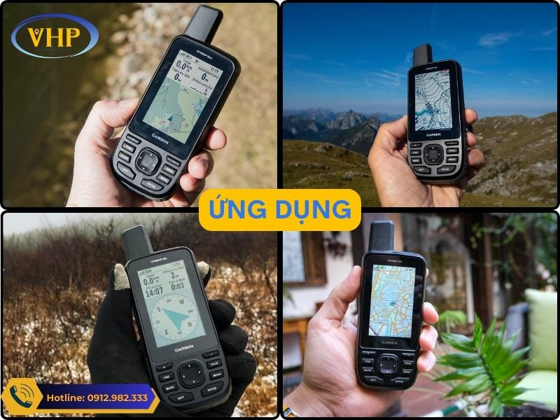 Sử dụng Máy định vị cầm tay GPS Garmin GPSMAP 66s ngoài thực tế