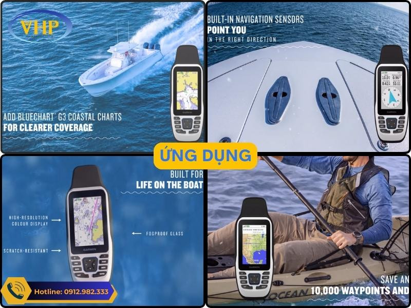 Sử dụng Máy định vị GPS cầm tay Garmin GPSMAP 79s ngoài thực tế