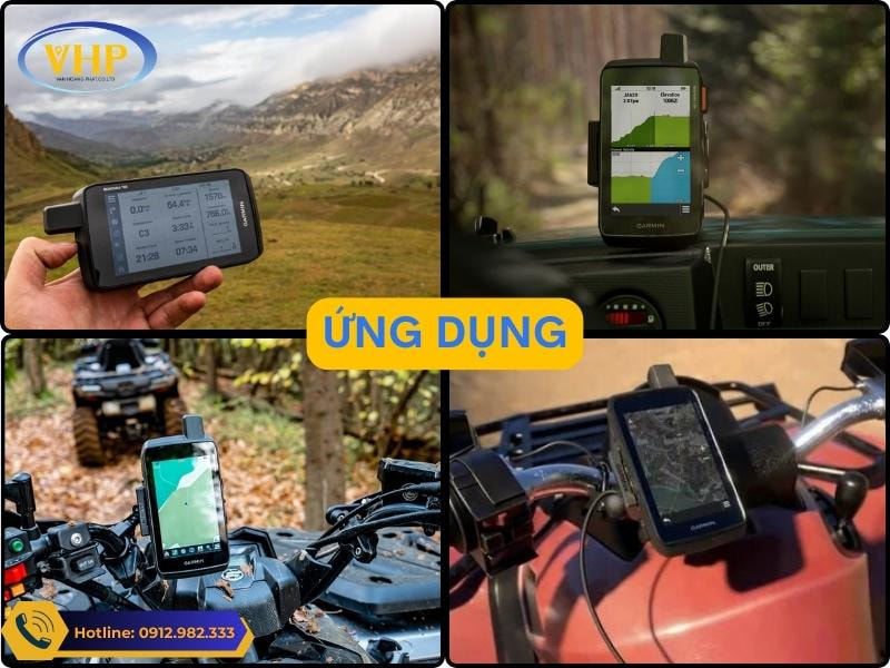 Sử dụng Máy định vị GPS cầm tay Garmin MONTANA 700 ngoài thực tế
