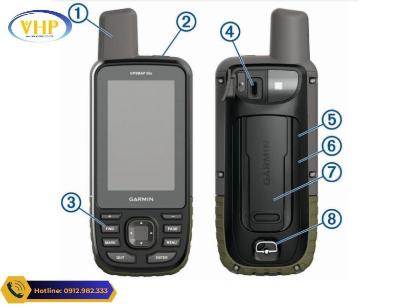 Tổng quan về thiết bị định vị Garmin GPSMAP 66s