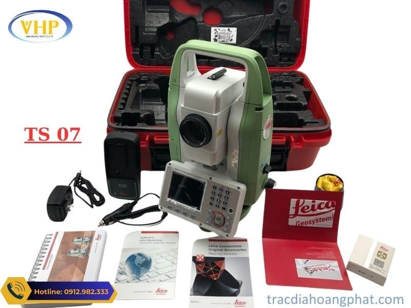 Bộ máy toàn đạc điện tử Leica TS07