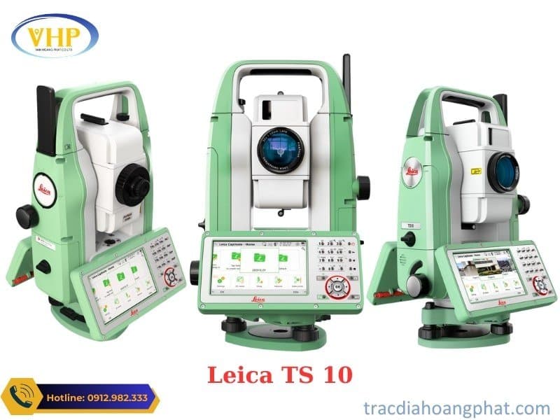 Máy toàn đạc điện tử Leica TS10: Đỉnh Cao Chất Lượng, Đột Phá Công Nghệ Cùng “Captivate”