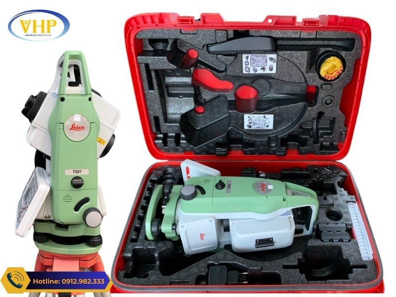 Lựa chọn máy Leica TS07 để phục vụ các dự án đo đạc