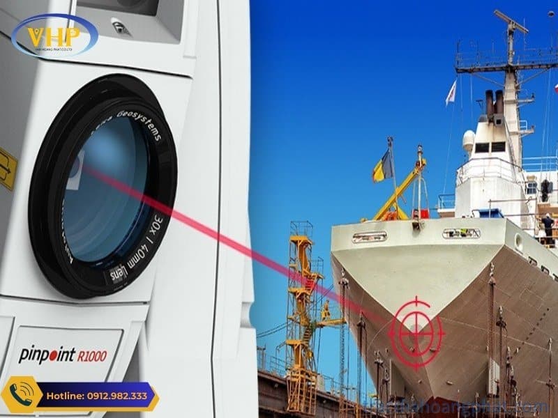 Ứng dụng đo Laser trên máy Leica Nova TS60