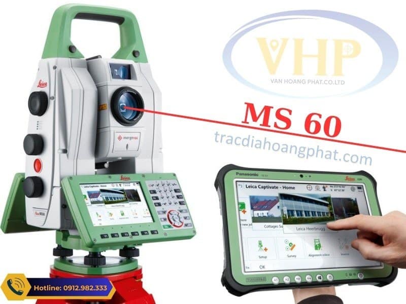 Máy toàn đạc điện tử Leica MS60